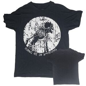 Death Note Humans Are So Interesting Shirt Mens Medium Anime